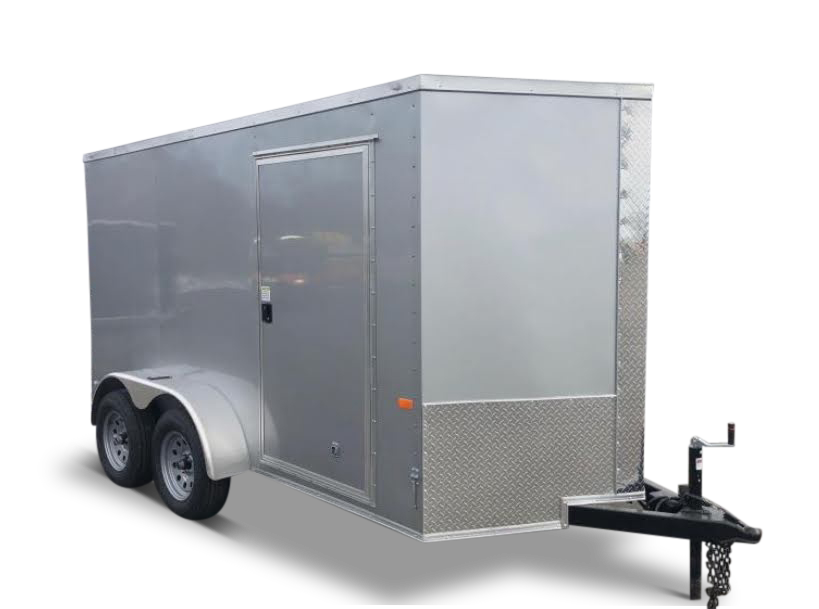 6x12 enclosed trailer -tandem axle