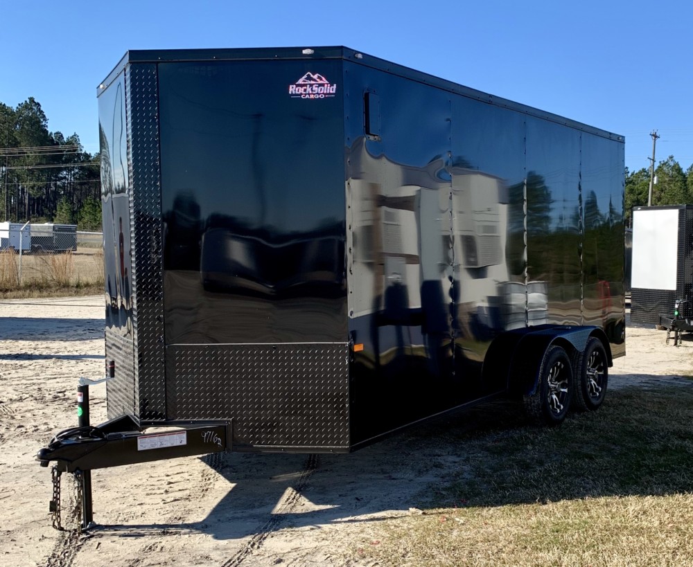 7x16TA Blackout Enclosed Trailer | Upgrades and Special Offers at Renown!