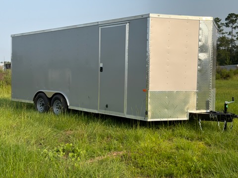 8.5x20 rock solid enclosed cargo trailer with polycore