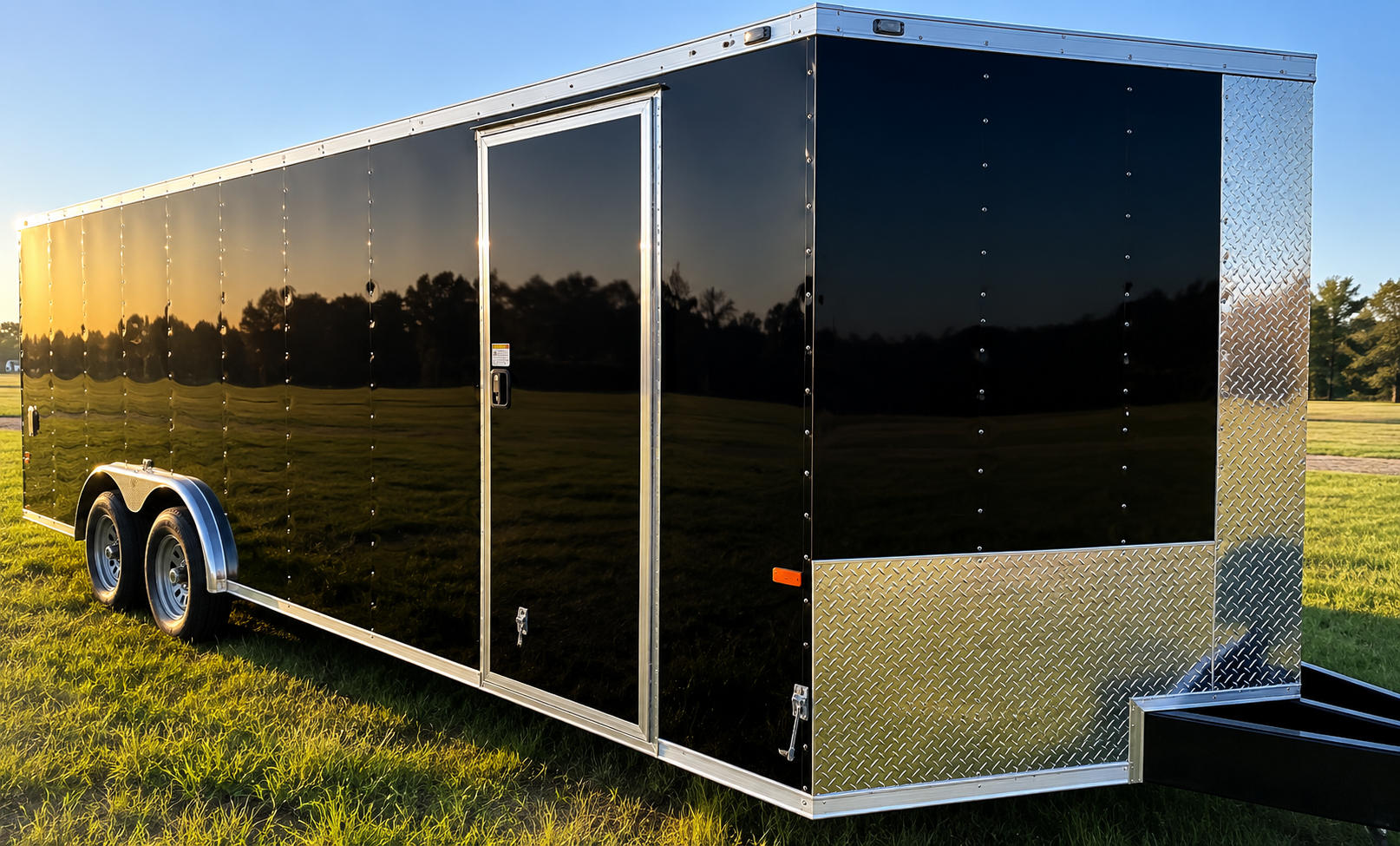 8.5x24 Enclosed Trailer - Image 5