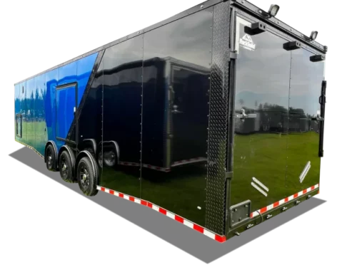 enclosed race trailer