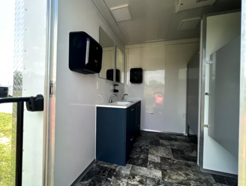 mobile restroom trailers for sale