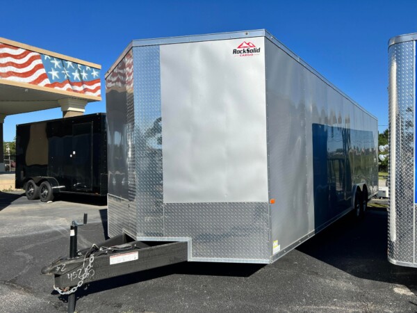 Used 8.5 X 28 Enclosed Trailer for Sale | Used Rock Solid Trailer
