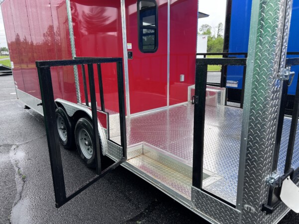 8.5 X 22 TA3 BBQ Trailer | Food Truck Trailer | New Instock in Red