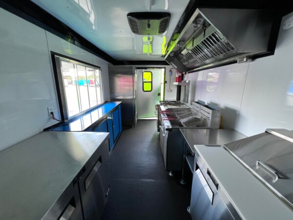 8.5 X 18 food truck trailer for sale with equipment