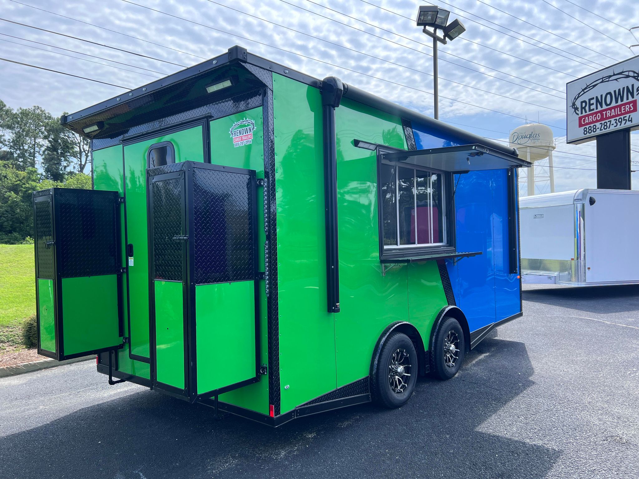 8.5 X 18 food truck trailer for sale with equipment