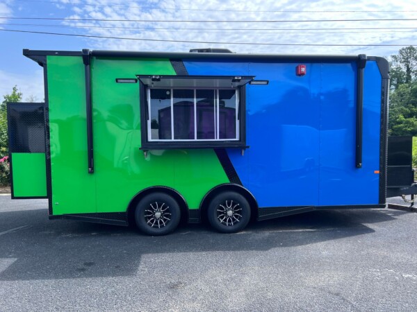 8.5 X 18 food truck trailer for sale with equipment