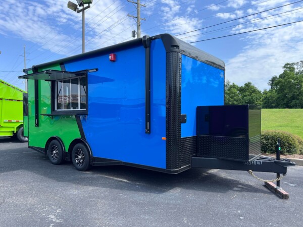 8.5 X 18 food truck trailer for sale with equipment