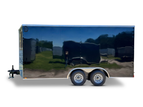8.5x20 enclosed trailer monthly special - on sale