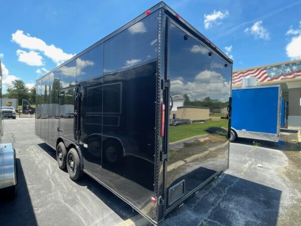 8.5 X 24 TA3 Enclosed Car Hauler for sale