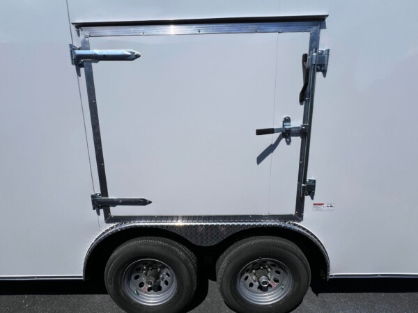 8.5 X 24 TA3 Enclosed Car Hauler for Sale in White