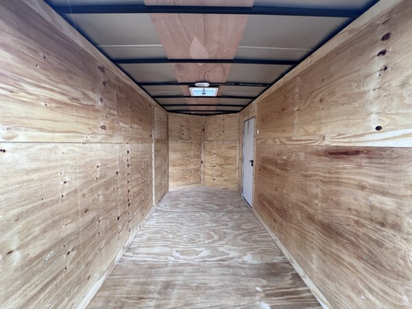 SG 6X12 SA,black, poly, 7ft, semi enclosed trailer for sale - this is our monthly special