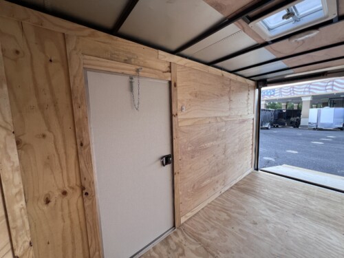 inside 6x12 trailer - best price on the lot! monthly special