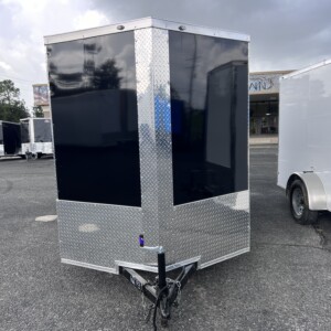 black 6x12 enclosed trailer for sale - monthly special