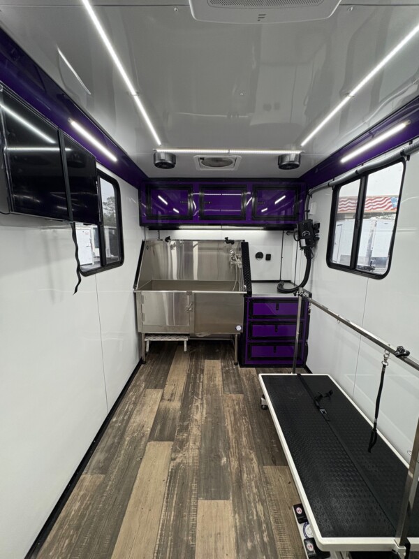 pet grooming trailer for sale