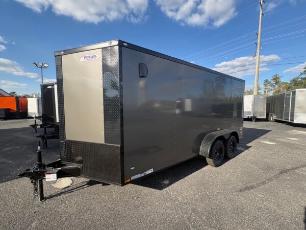 7 X 16 TA ENCLOSED CARGO TRAILER