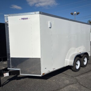 white enclosed cargo trailer for sale under 5k