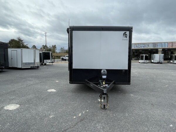 8.5x24ta silver blackout race trailer for sale