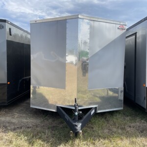 8.5 x 16 silver frost enclosed cargo trailer for sale on clearance