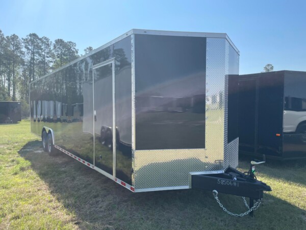 8.5 X 32 TA ENCLOSED CAR HAULER for sale