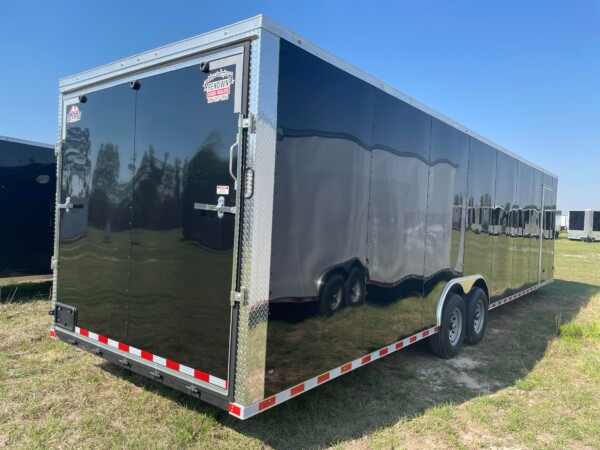 8.5 X 32 TA ENCLOSED CAR HAULER for sale