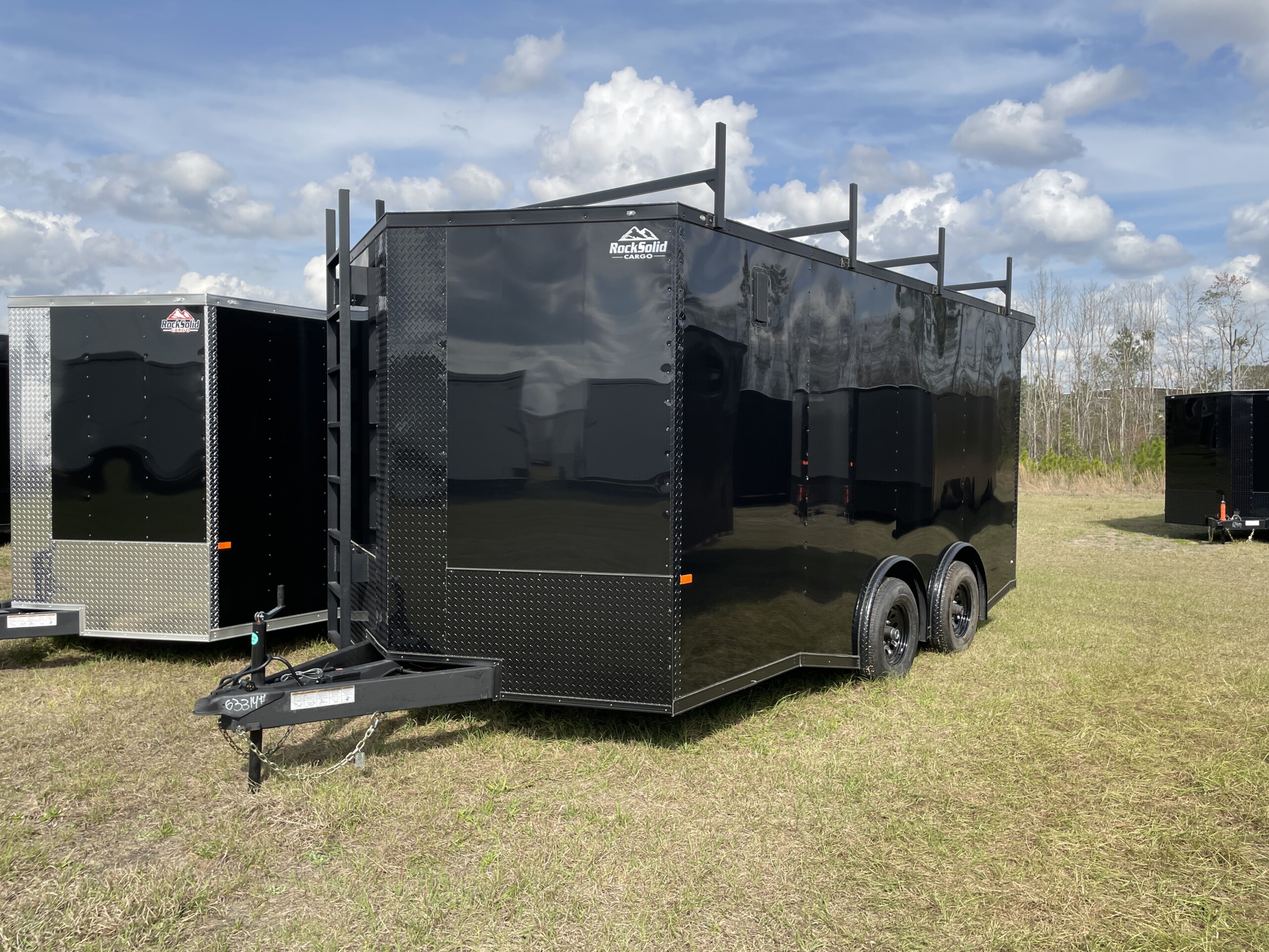 Quality 8.5x16 Tandem Axle enclosed cargo trailer, real photo
