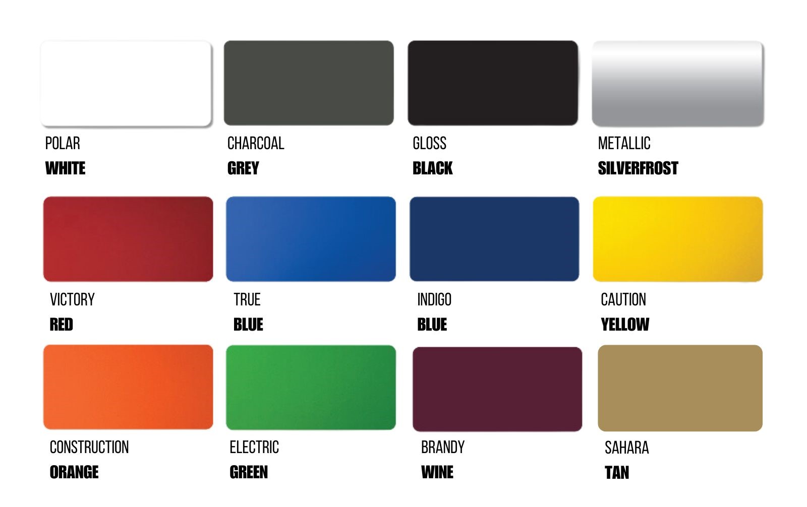 Polycore Color Options