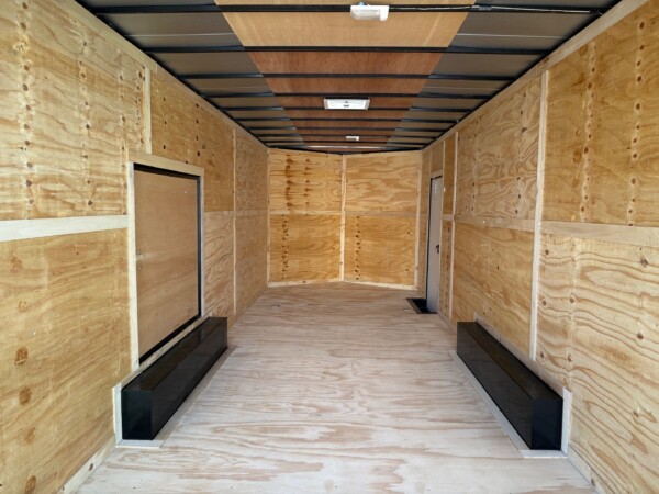 8.5 X 24 TA4 ENCLOSED CAR HAULER STOCK #63252 $8,999 - blackout package