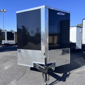 86057 7X16TA BLACK ENCLOSED TRAILER