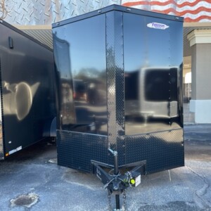 86166 7X16TA BLACK BO ENCLOSED TRAILER