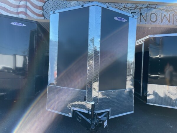 7X16TA CHARCOAL ENCLOSED TRAILER for sale