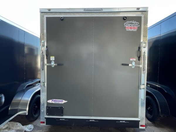 7X16TA CHARCOAL ENCLOSED TRAILER for sale