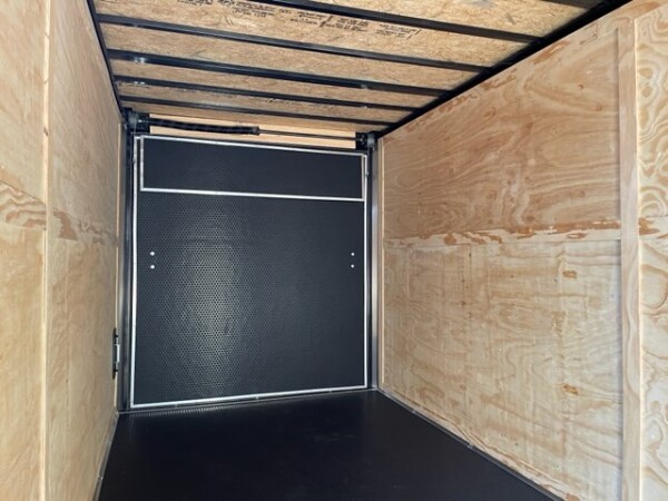 7X16TA CHARCOAL ENCLOSED TRAILER for sale