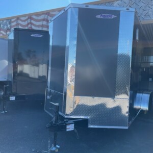 7X16TA CHARCOAL ENCLOSED TRAILER for sale