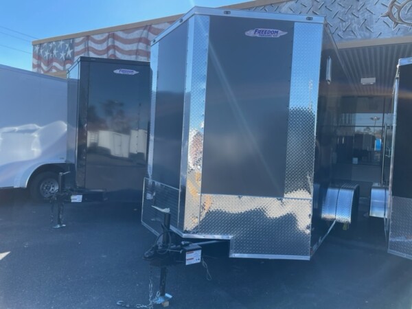 7X16TA CHARCOAL ENCLOSED TRAILER for sale