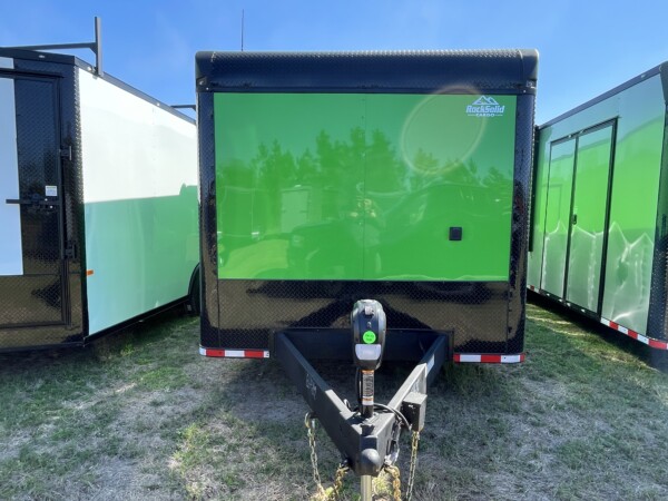 8.5x36 TTA Lucky Green & Black Bo Race Trailer for Sale | Fully Equipped