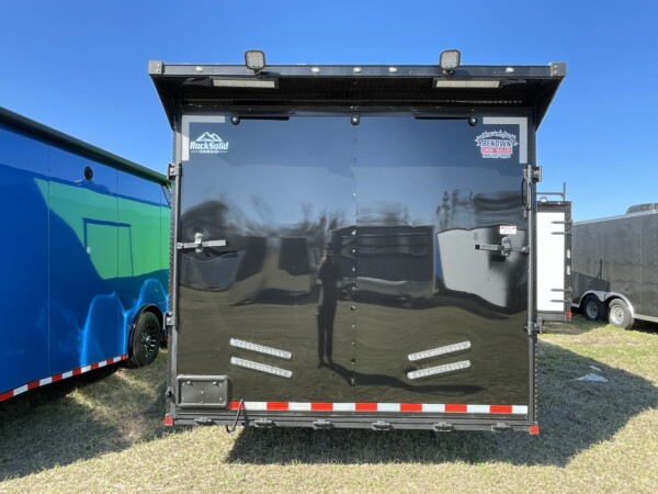 8.5x36 TTA Lucky Green & Black Bo Race Trailer for Sale | Fully Equipped