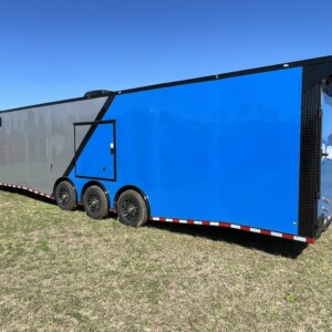 8.5x36tta silverfrost-true blue-bo, RACE TRAILER for sale