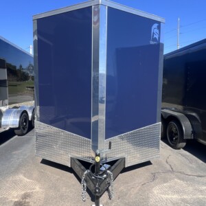 7x16ta indigo blue spartan cargo trailer for sale