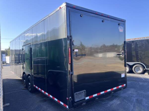 8.5x28 TA4 Enclosed Car Hauler for Sale | 8.5x28 Cargo Trailer