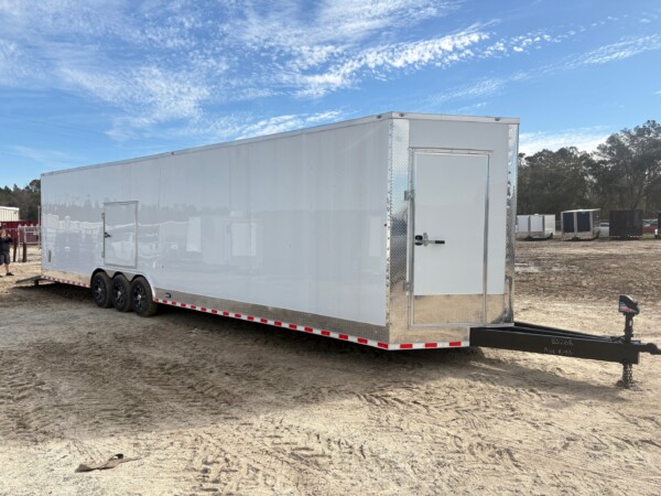 8.5x36 Race Trailer with Gull Wings | TTA Enclosed Trailer for Sale