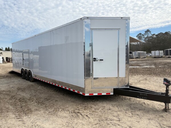 8.5x36 Race Trailer with Gull Wings | TTA Enclosed Trailer for Sale