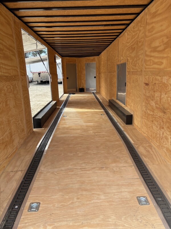 8.5x36 Race Trailer with Gull Wings | TTA Enclosed Trailer for Sale