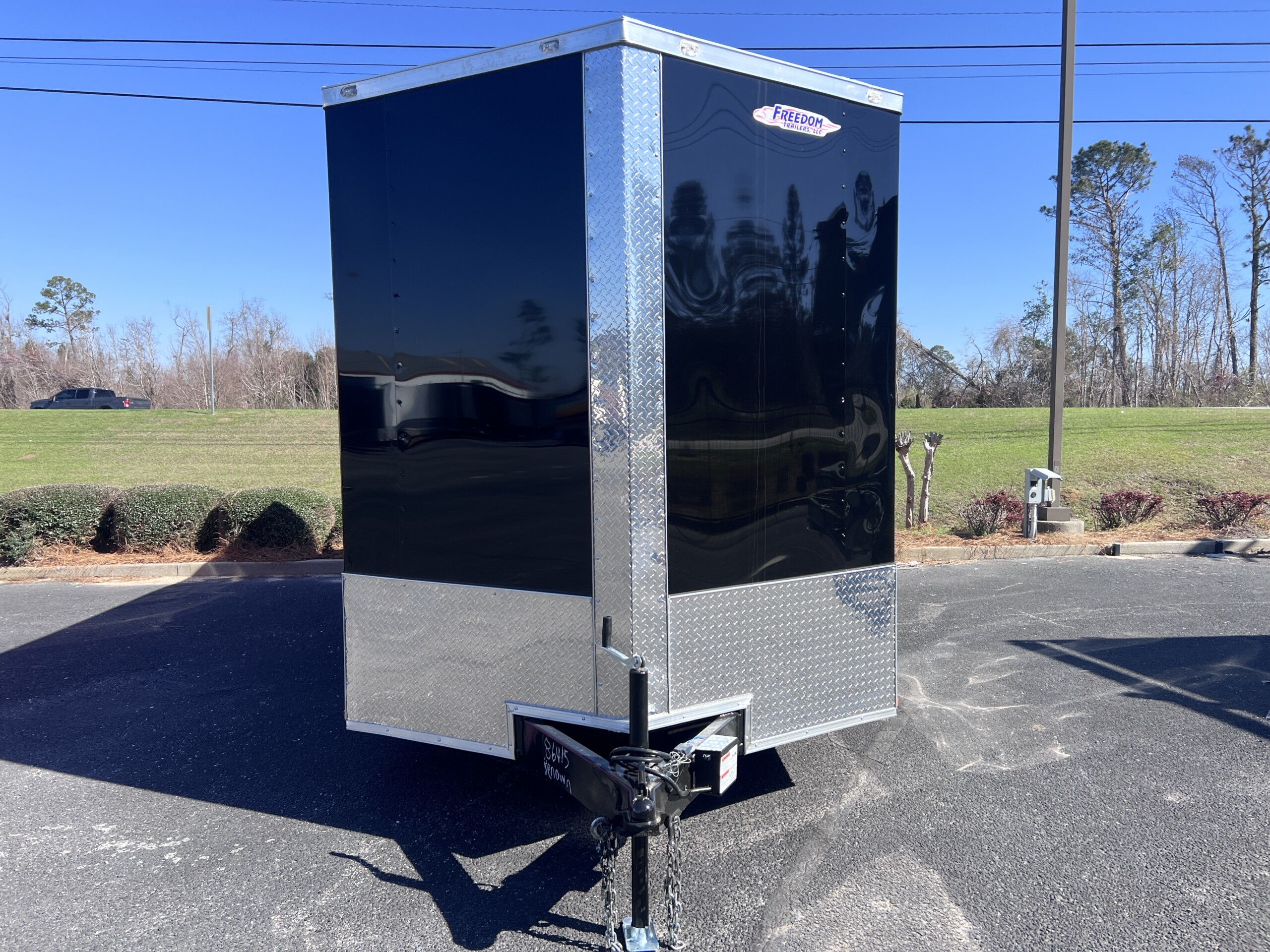 7x16ta black cargo trailerfor sale