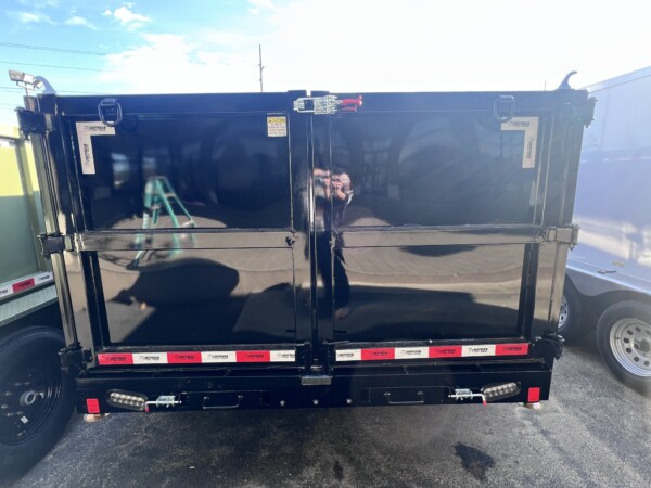 7x14 Dump Trailer for Sale | Heavy Duty, Hydraulic Lift, LED Lights