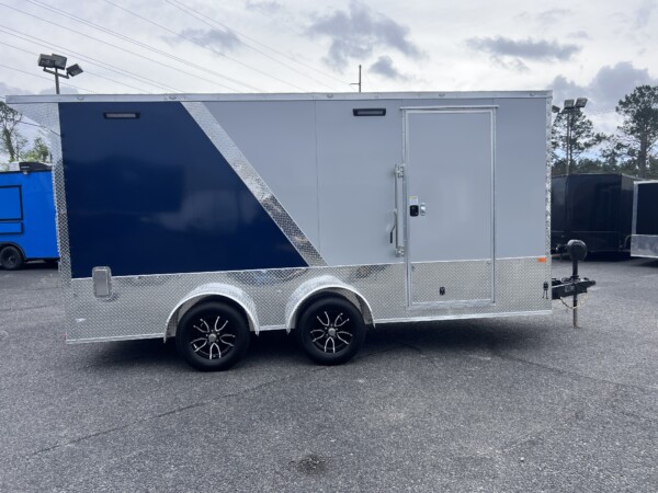 2025 Rock Solid 7x16TA Motorcycle Trailer - Image 5