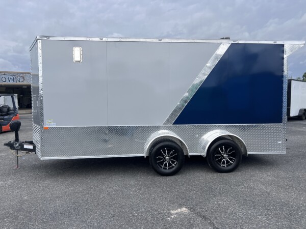 2025 Rock Solid 7x16TA Motorcycle Trailer - Image 8