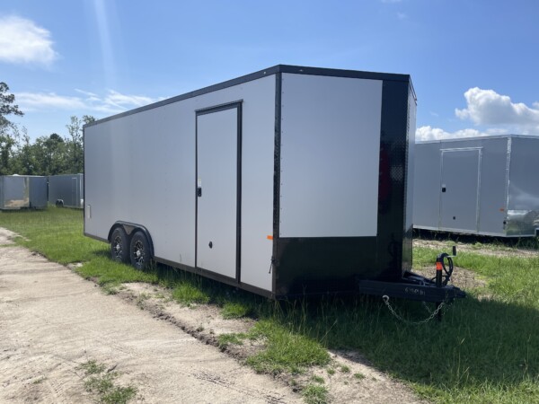 Rock Solid Cargo 8.5x20 enclosed trailer with blackout package for sale and in stock
