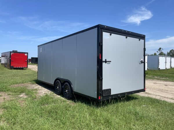 Rock Solid Cargo 8.5x20 enclosed trailer with blackout package for sale and in stock