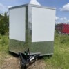 Pictures of 7x14 White Polycore Enclosed Cargo Trailer for sale by Rock Solid Cargo